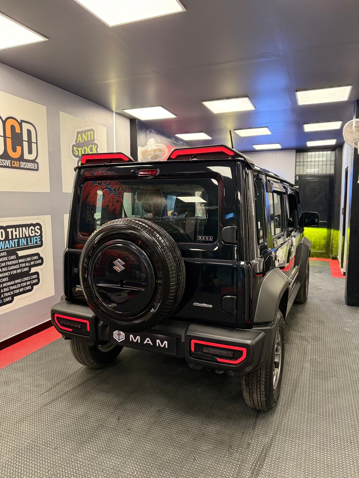 SUZUKI JIMNY (REAR ROOF LED 2 PC SPOILER LIGHT)