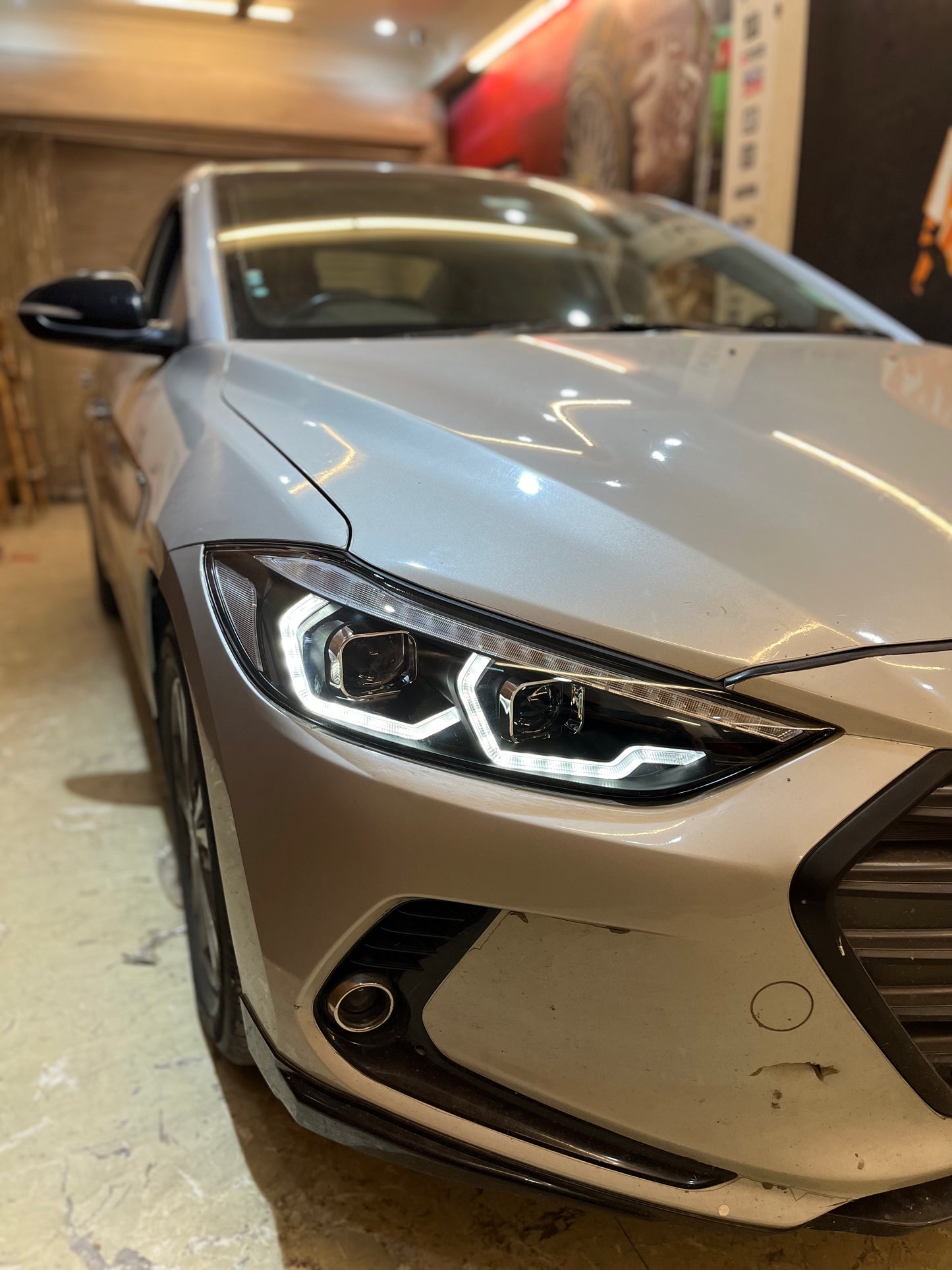 ELANTRA (2017-19) BMW STYLE HEAD LAMP
