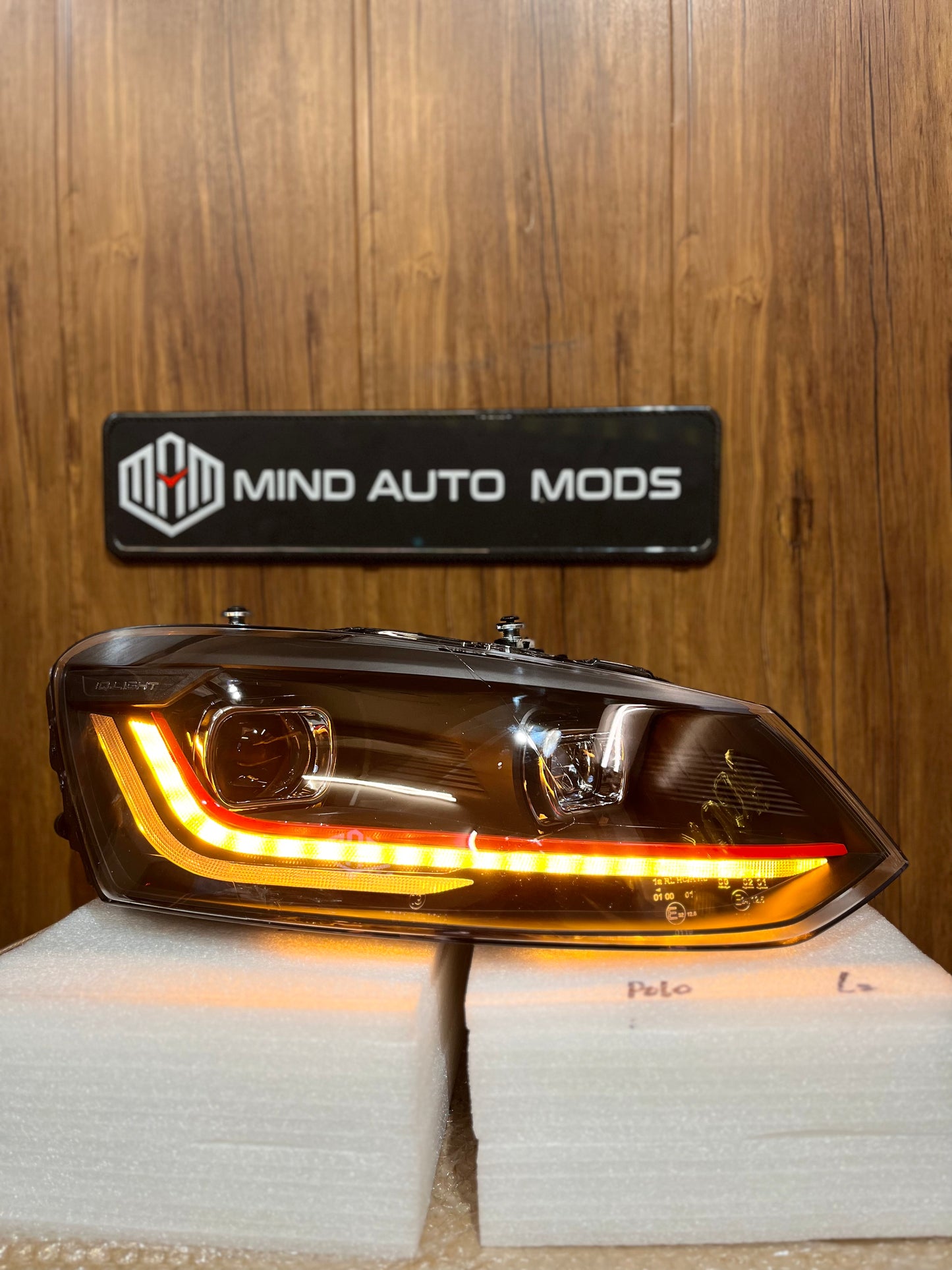 POLO/VENTO (EURO SPEC) RED LINE HEAD LAMP