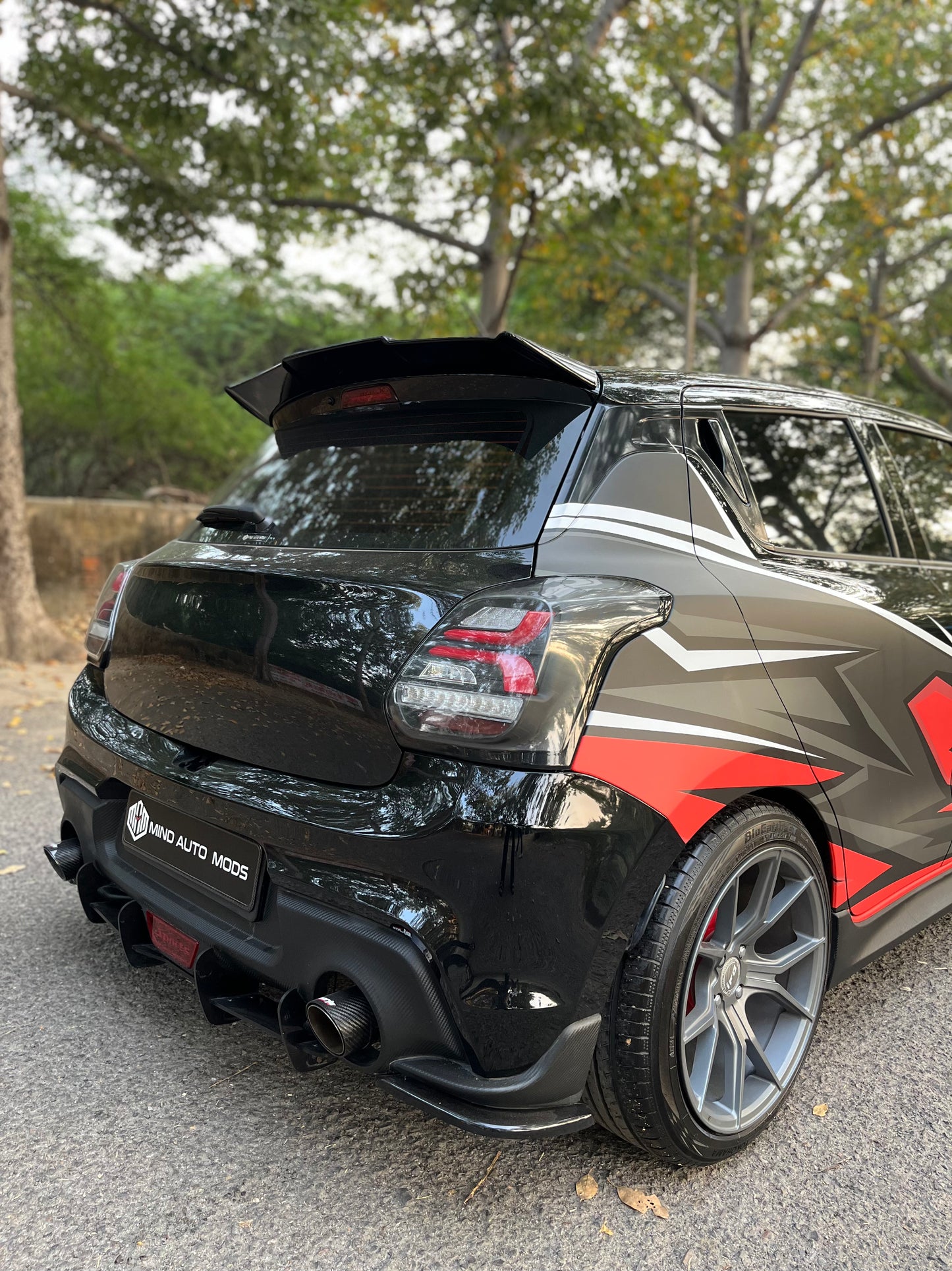 SWIFT T3 (2018-24) BATMAN ABS SPOILER