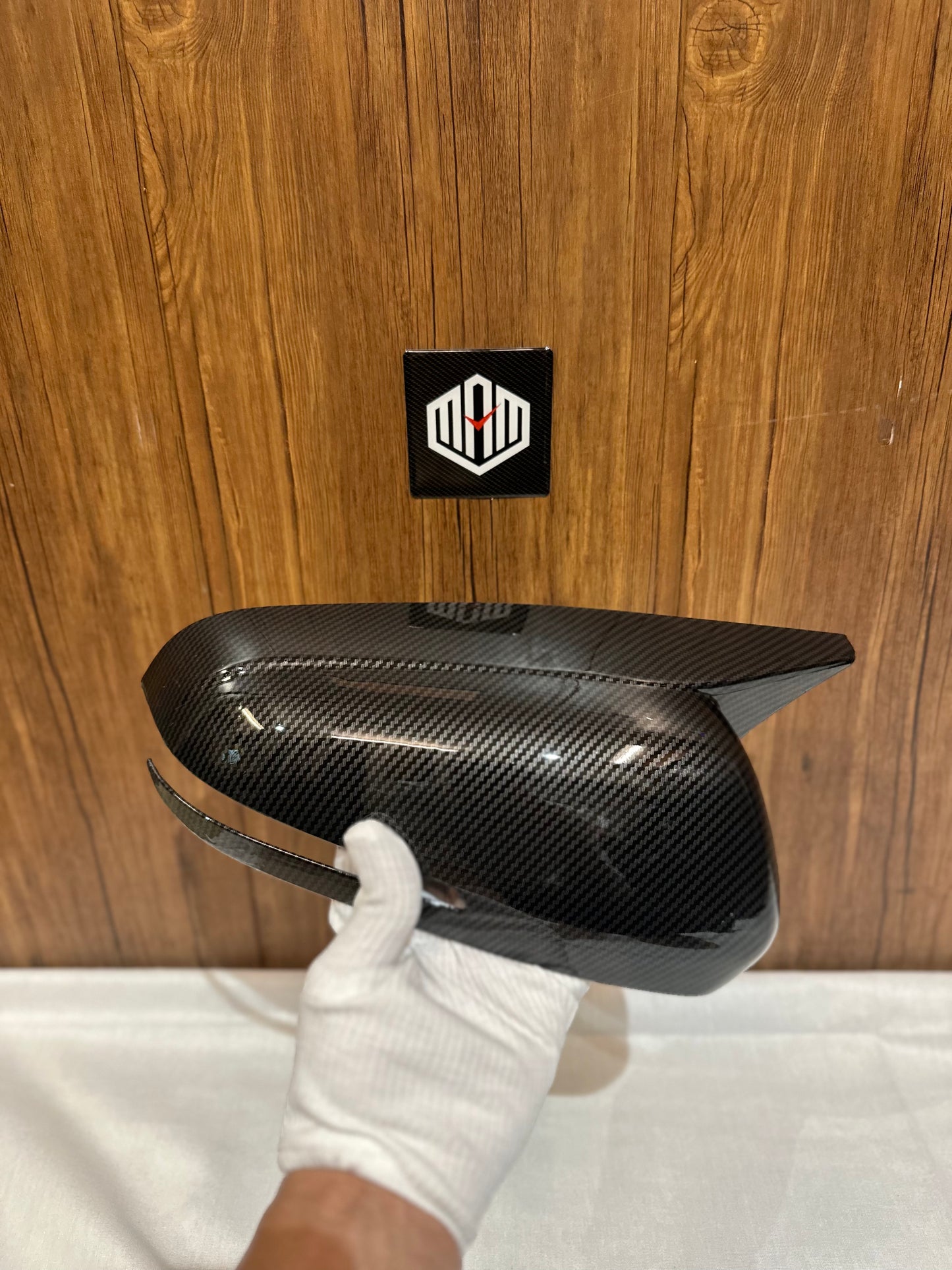 CRETA 2020-25 (CF DIPPED) MIRROR CAPS
