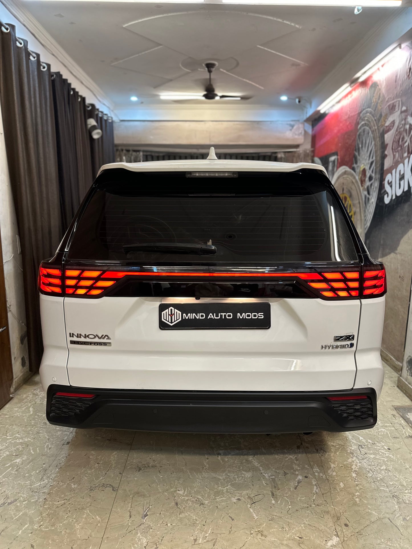 HYCROSS ALPHARD STYLE SMOKE LENS TAIL LAMP