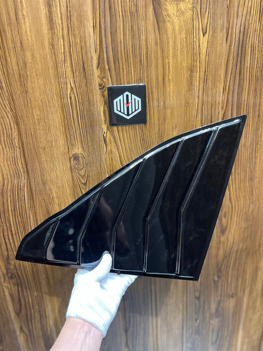 KIA SELTOS SIDE WINDOW LOUVER (BLACK)